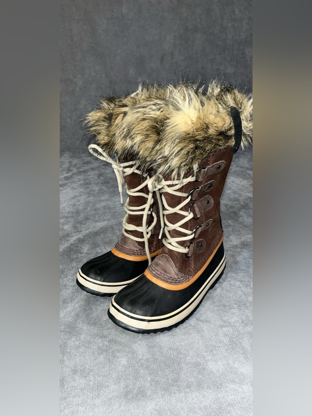Sorel Joan of Arctic Waterproof Winter Boots Women’s Size 6 Brown